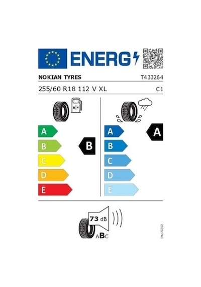 Nokian Tyres 255/60 R18 112V XL Powerproof 1 Yaz Lastiği 2025