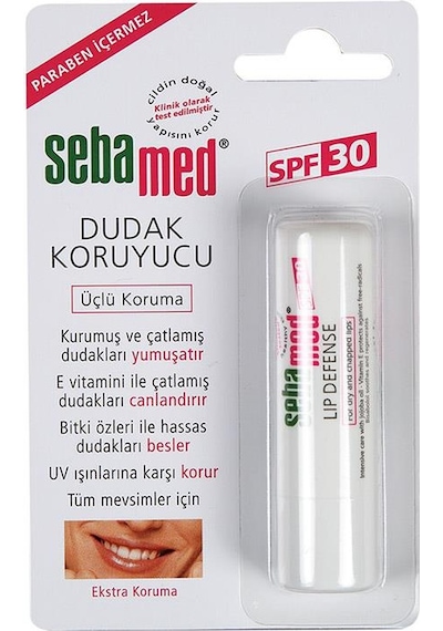 Sebamed Spf 30 Üçlü Etkili Dudak Kremi 4.8 Gr