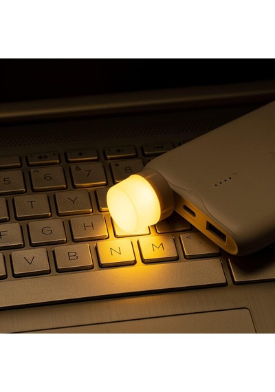 Xspring Mini Usb Led Işık Lambası, 6 Adet Usb Fişli Led Gece Lambası, Yatak Odası, Koridor, Kamp, Okuma, Uyku İçin Rgb Taşınabilir Ortam Lambası Sıcak Işık