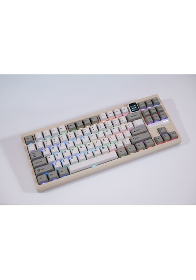 Qs87 Max 3 Modlu Bağlantı, Alüminyum Alaşım, 87 Tuş, Tft Ekranlı, 8000 Mah, Custom Mekanik Klavye
