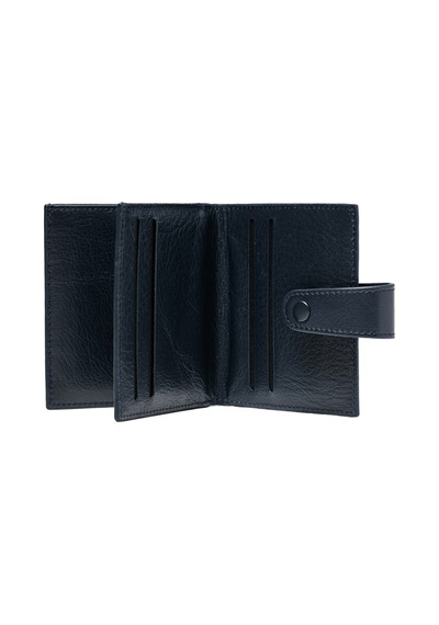Lacivert Cüzdan & Kartlık Unisex 710 Grande Deri Cüzdan Kartlık