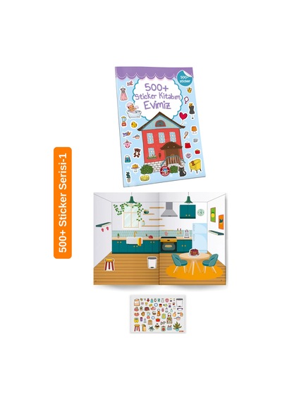500+ Sticker Kitaplarım Serisi-1