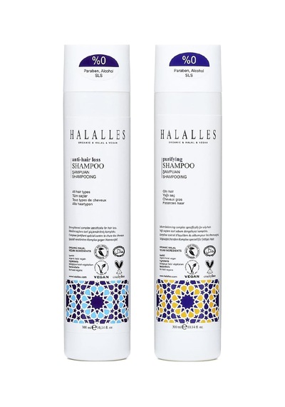 Saç Dökülmesine Karşı Şampuan Işlemsiz Yağlı Saçlar Sülfatsız &amp Amp Vegan Formül 2 X 300 Ml