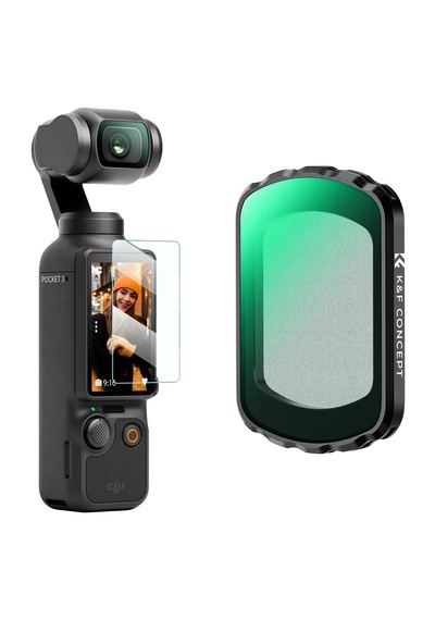 K&f Concept Magnetic Black Mist 1/2 Filter Djı Osmo Pocket 3 Co