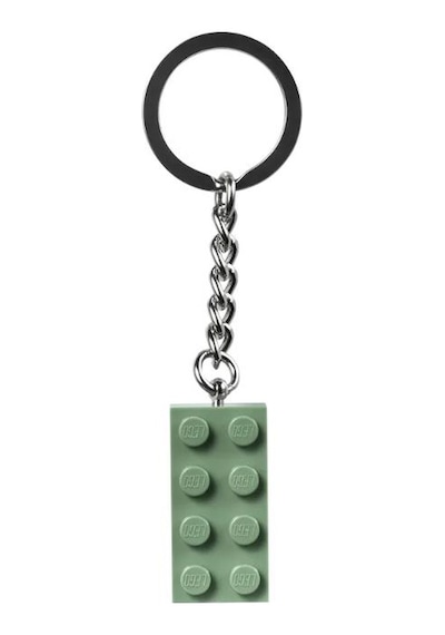 Lego 854159 2x4 Kum Yeşili Anahtarlık