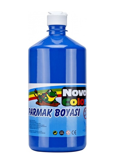 Nova Color Parmak Boyası Mavi 1 Kg Nc-317 Çok Renkli