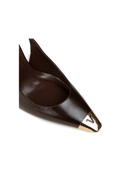 Deery Kadın Kahverengi Slingback Stiletto - Rd141zkhvm01 Kahverengi