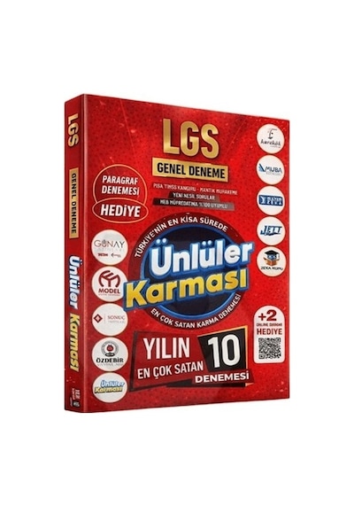 8. Sınıf Lgs Ünlüler Karması 10'lu Deneme 1 Parça