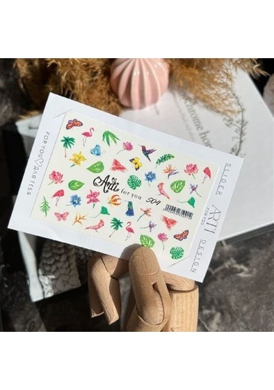 Stiker Arti 504 Beyaz