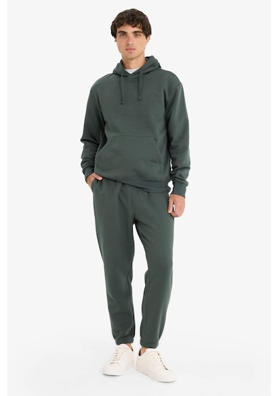 Defacto Regular Fit Beli Bağcıklı Jogger Eşofman Altı E6326ax25augn1155 Yeşil