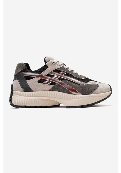 Calına Buz Siyah Kadın Sneaker Buz Mavi - Siyah