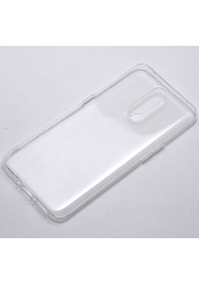 Oppo Rx17 Pro Kılıf Zore Süper Silikon Kapak Renksiz
