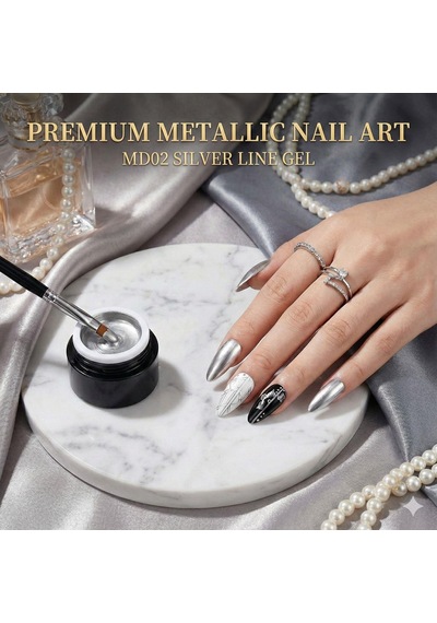 Born Pretty Metalik Painting Jel Md02 49151-2