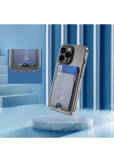 Apple Uyumlu iPhone 12 Pro Max Kılıf Zore Ensa Kapak Renksiz