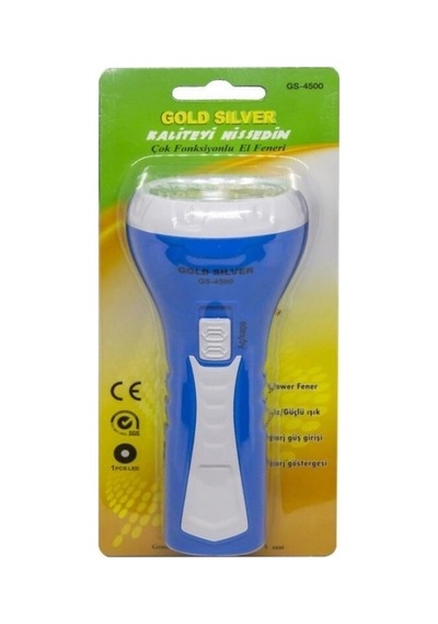 Gs-4500 1 Watt Şarjlı El Feneri Çok Renkli