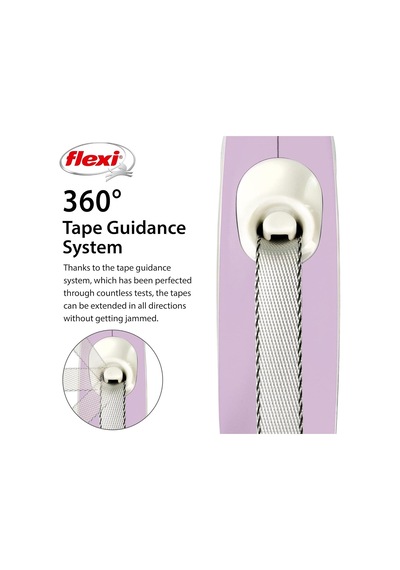 Flexi New Comfort Xs Beden Pembe 3mt Şerit Tasma Çok Renkli