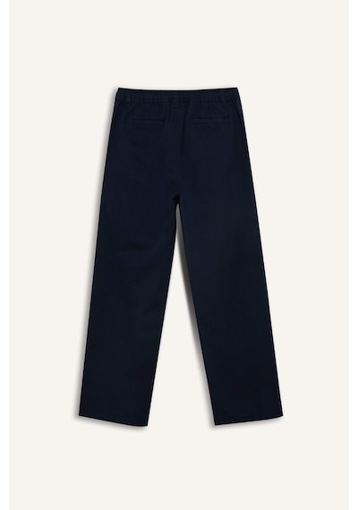 Defacto Loose Fıt Düz Paça Gabardin Pantolon Erkek Çocuk G6740a826spnv146 Lacivert-nv146