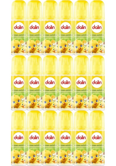 Dalin Bebek Kolonyası 150ml Orman Esintisi 18 Li Set
