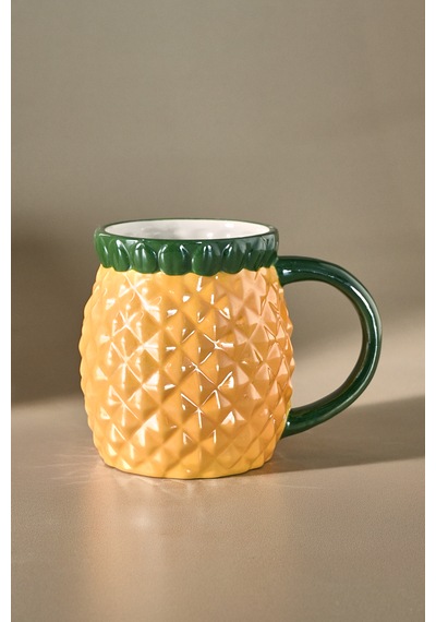 Karaca Pineapple 680 Ml Mug Sarı