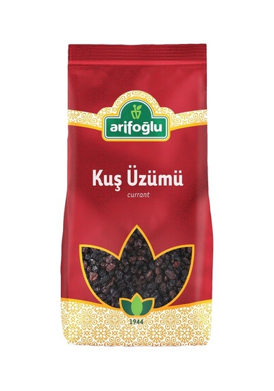 Arifoğlu Kuş Üzümü 250g - Doğal Kurutulmuş, Tatlı Ve Mayhoş Lezzet 2'li Ekonomik Paket - 2 Adet Tarı 250 G
