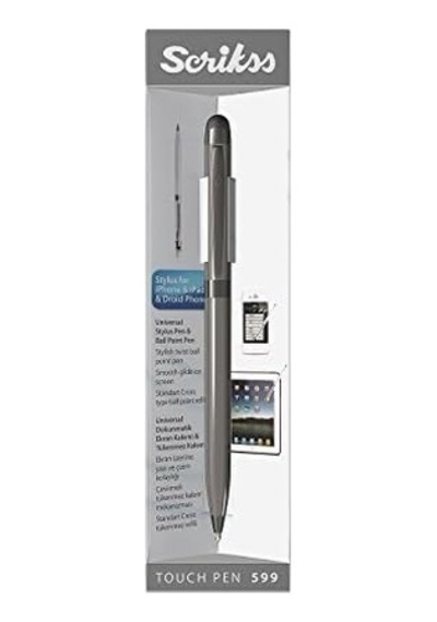 Touch Pen 599 Stylus Tükenmez Kalem Titanyum -