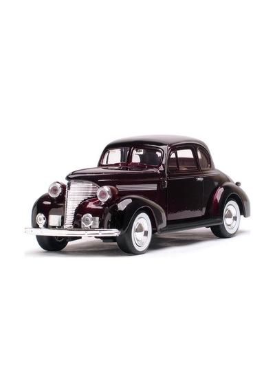 Motormax 1939 Chevrolet Coupe Bordo 1:24 Model Araba Bordo