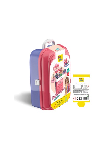 Ogi Mogi Toys Mutfak Oyun Seti 2 Si 1 Arada Taşınabilir Sırt Çantası
