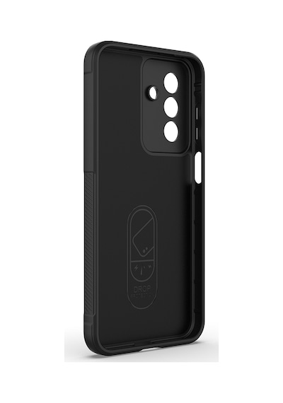 Galaxy Uyumlu A26 Kılıf Esnek Tpu Oyuklu Arka Yüzey Tasarımlı Zore Etnik Silikon Kapak - Siyah Siyah