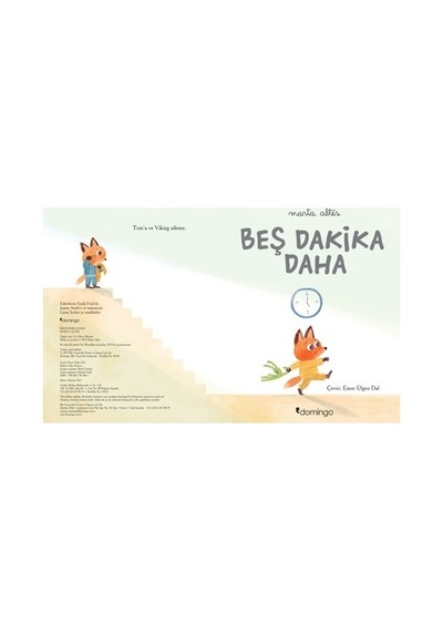 Domingo Yayınevi Marta Altés - Beş Dakika