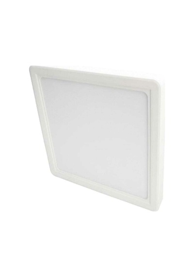 Cata Ct-5234 18 Watt Kare Sıva Üstü Led Panel Beyaz Renk Beyaz Metal Kasa Beyaz