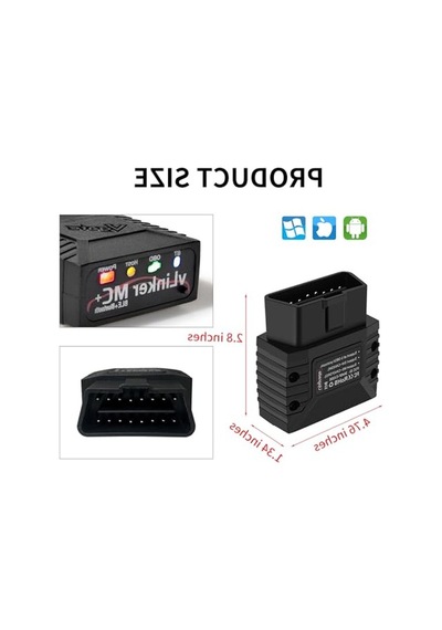 Obd2 Tarayıcı Bluetooth Araç Kod Okuyucu, Android Ve İos Uyumlu