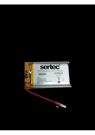 Li-polymer Pil 3.7v 800mah Devreli/1.5a,802540
