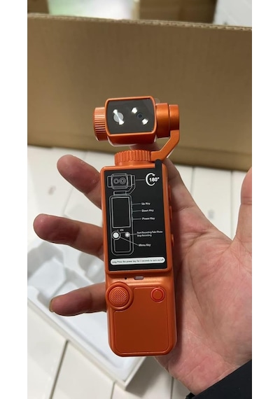 Çeşithane Q8 4k Aksiyon Kamera Gimbal Stabilizasyonlu, Wifi Bağlantılı, 180 Dönebilen Lens, Taşınabilir Vl