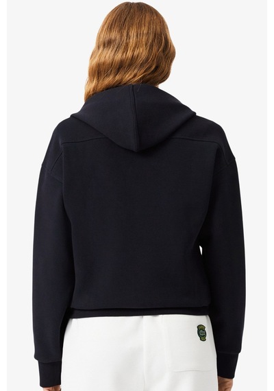 Lacoste Reguler Fit Full Zip Hoodie Cotton Sweatshirt Kadın Kapüşonlu Tam Fermuar Sweatshirt Lacivert Lacivert Lacoste Reguler Fit Full Zip Hoodie Cotton Sweatshirt Kadın Kapüşonlu Tam Fermuar Sweatshirt Lacivert Lacivert