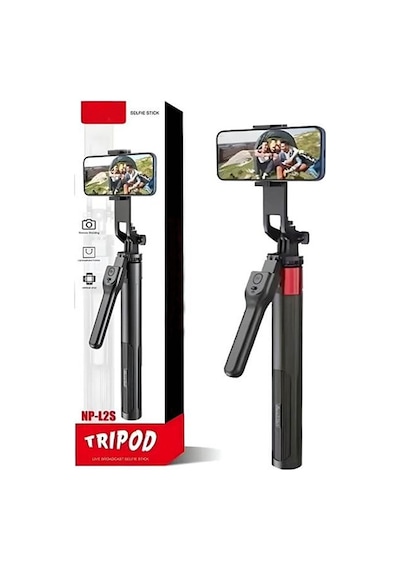 Bluetooth Kumandalı 175cm Tripod Selfie Çubuğu / Go Pro Uyumlu /