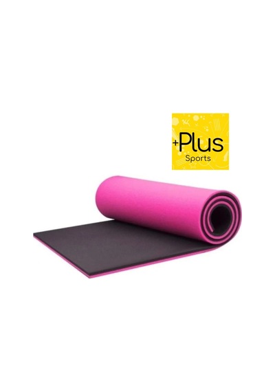 15 Mm En Kalın Egzersiz Pilates Minderi Kamp Yoga Mat Çift Taraflı 180x60 Pembe Siyah Mavi Pembe Pembe