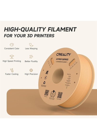 Creality Hyper Pla Şeftali Tozu Filament 1.75mm 1kg - Urhanshop Gönderimli