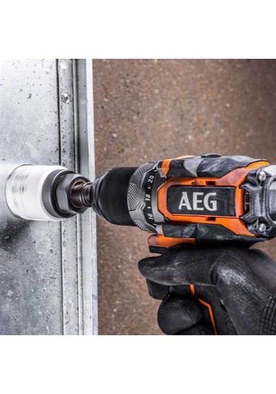 AEG BS 18 SBL-202C Kömürsüz 2.0Ah Çift Akülü Vidalama - T4935472277