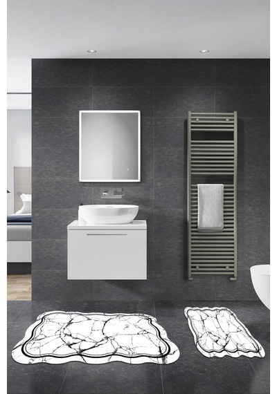 Alanur Defne Lazer Kesim 2 Li Banyo Takimi St210193kr Beyaz