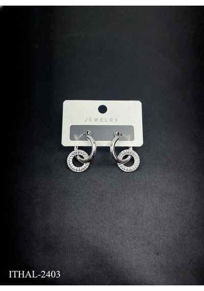 Küpe Metal Minimal Şıklık Zarif Hediye Model 93906e Çok Renkli