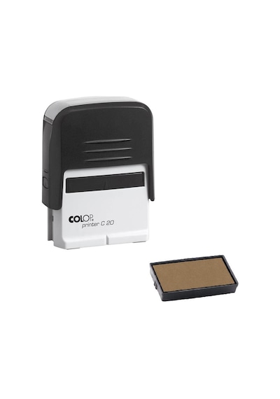 Colop Prınter C20 Siyah Kasa Kuru Keçe - 14 x 38 MM