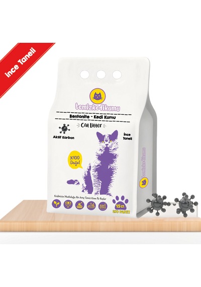 Tkk Temizkedikumu Aktif Karbonlu 15 Lt Kedi Kumu