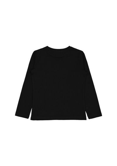 Civil Girls Basic 6 -9 Yaş Sweatshirt  - Siyah 19K82144225W1