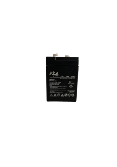 Fza 6 V 4.5 Ah Agm Bakımsız Kuru Çocuk Arabası Aküsü 70x47x101 Mm