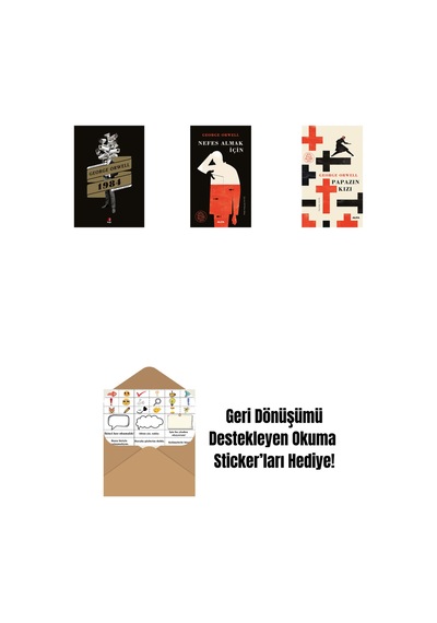 1984 + Nefes Almak İçin Ciltli + Papazın Kızı Ciltli + Okuma Sticker'ları