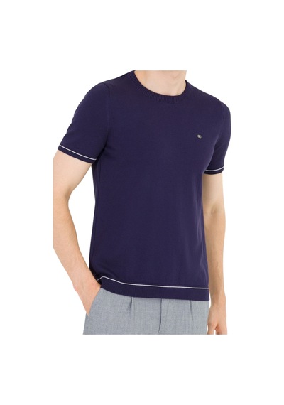 U.S. Polo Assn. Erkek Triko T-shirt Lacivert