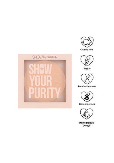 4 Adet Pastel Pudra Show Your Purıty 101 Diğer