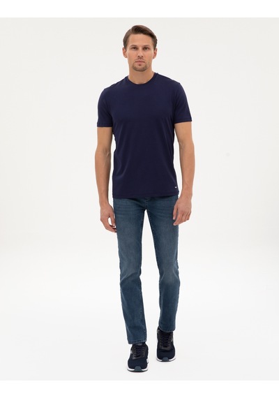 Pierre Cardin Erkek Lacivert Tişört Basic 50320102-vr033 Lacivert