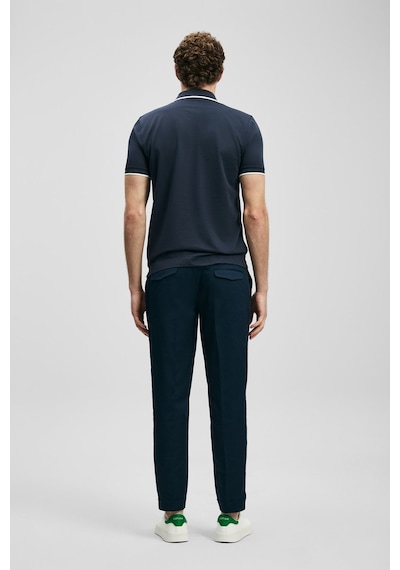 Lufian Chase Erkek Polo Yaka T-shirt 111040236 Lacivert