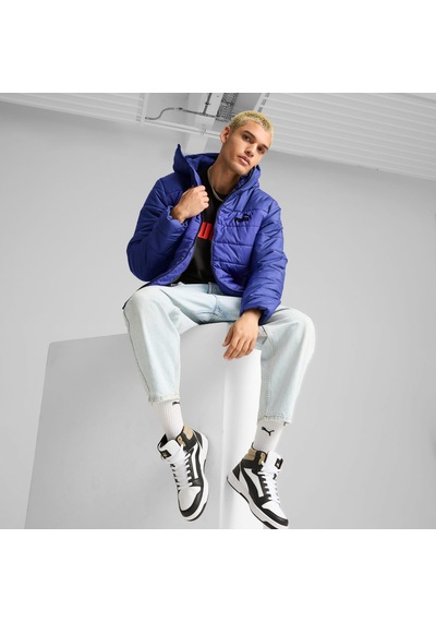 Puma Ess Padded Jacket Erkek Mont-7602 Mavi
